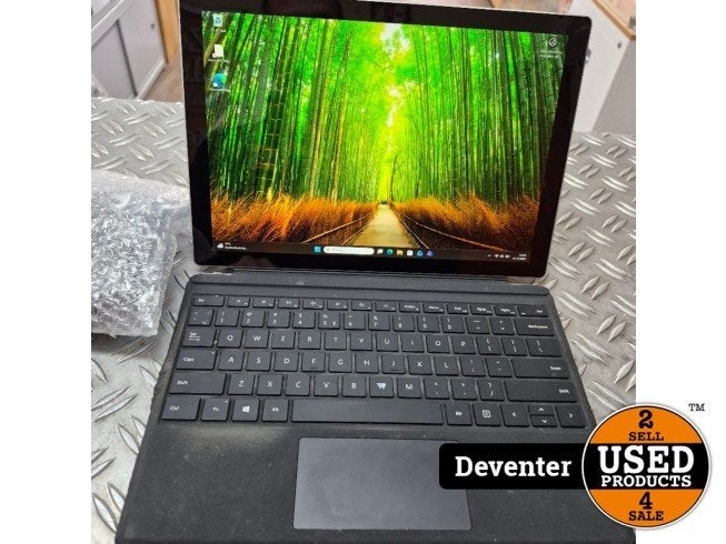 Microsoft Surface Pro 5 2017 i5  4GB 128GB Win11 Zie tekst, Computers en Software, Microsoft, Gebruikt, Support@microsoft.com