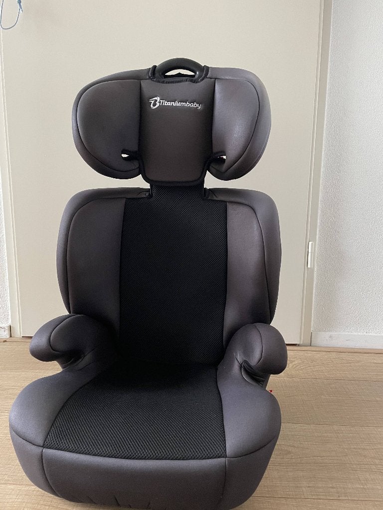 Autostoelverhoger, Autogordel, 15 t/m 36 kg, Zo goed als nieuw, Afneembare rugleuning