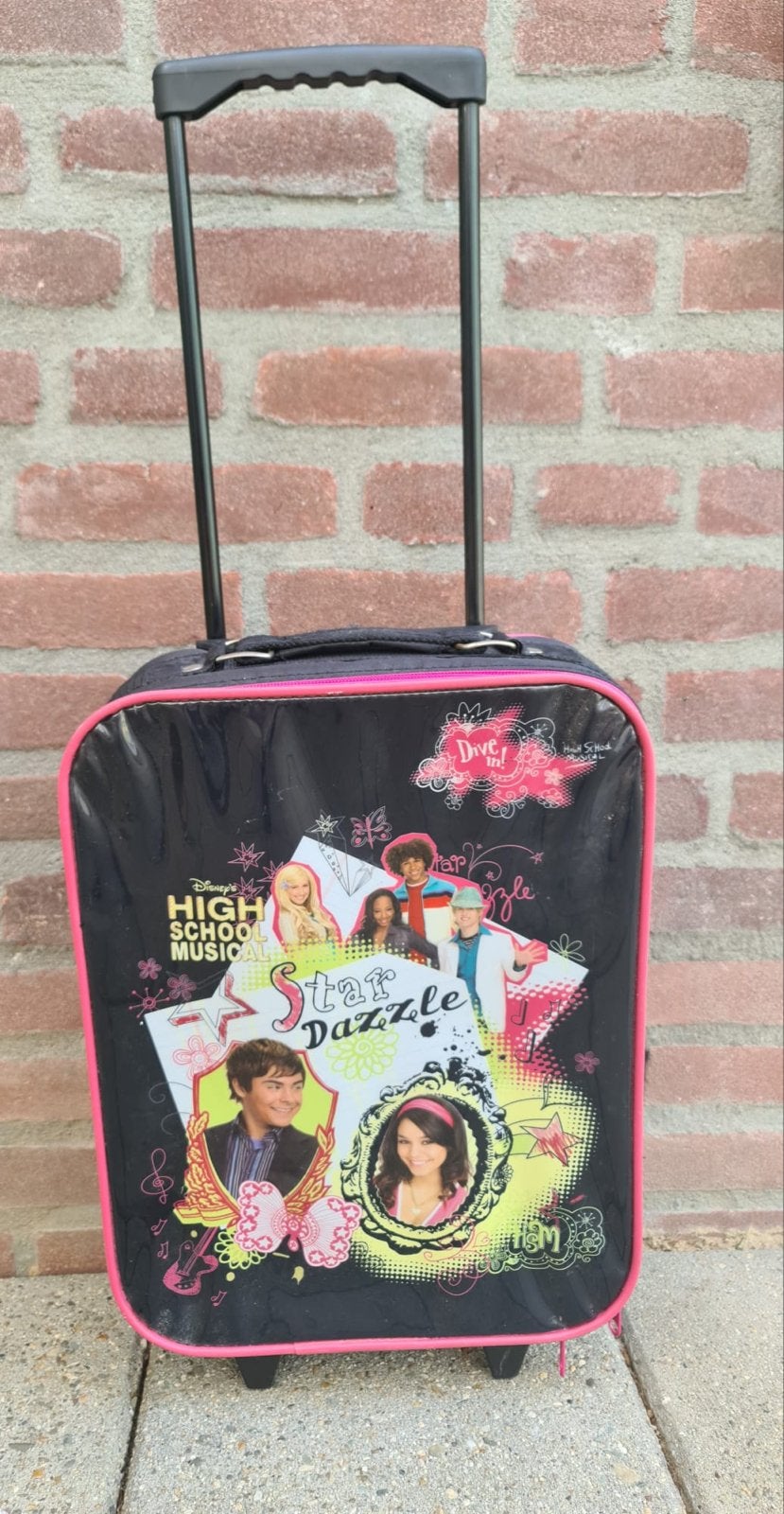 High School Musical Trolley Koffer - Kinderkoffer, Ophalen of Verzenden, Overige materialen, Uitschuifbare handgreep