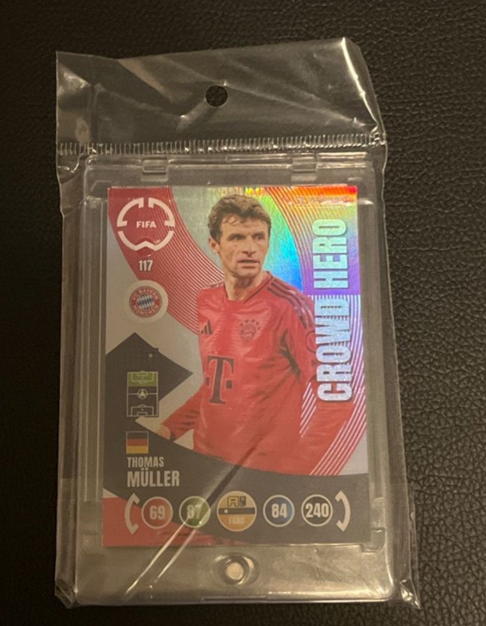 FIFA Adrenalyn XL Thomas Müller Crowd Hero, Ophalen of Verzenden, Nieuw, Buitenlandse clubs, Spelerskaart