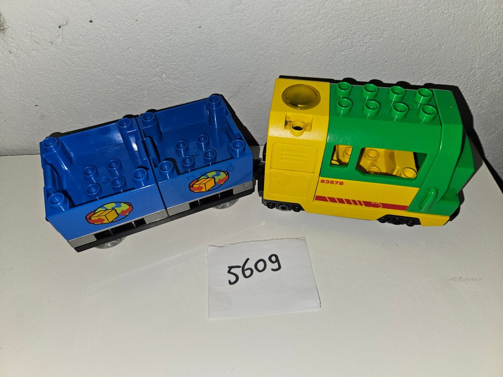 Duplo 5609 elektrische trein, Ophalen of Verzenden, Zo goed als nieuw, Duplo