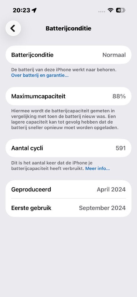 Foto 4 van iPhone 15 128GB – Net als nieuw