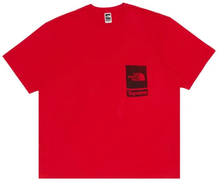 Supreme x The North Face Pocket Tee, Ophalen of Verzenden, Nieuw, Maat 46 (S) of kleiner, Rood