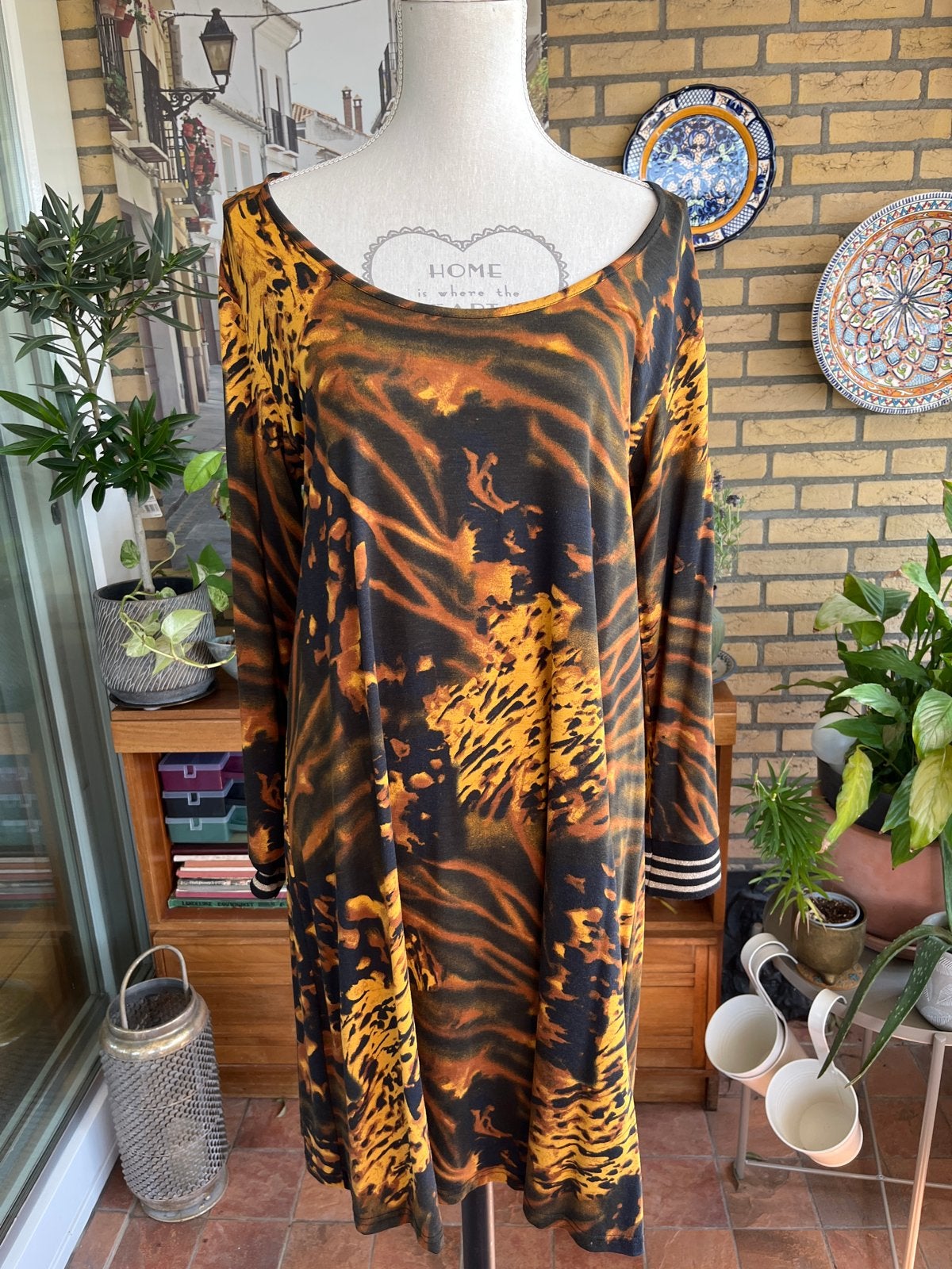 Dames tuniek Ophilia maat 2 (44/46), Ophalen of Verzenden, Gedragen, Maat 42/44 (L), Meerkleurig