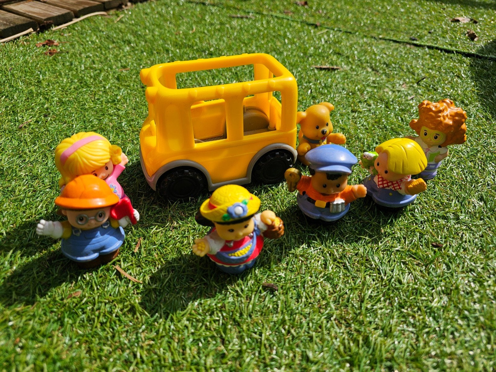 Little people schoolbus, Kinderen en Baby's, Ophalen of Verzenden, Speelset