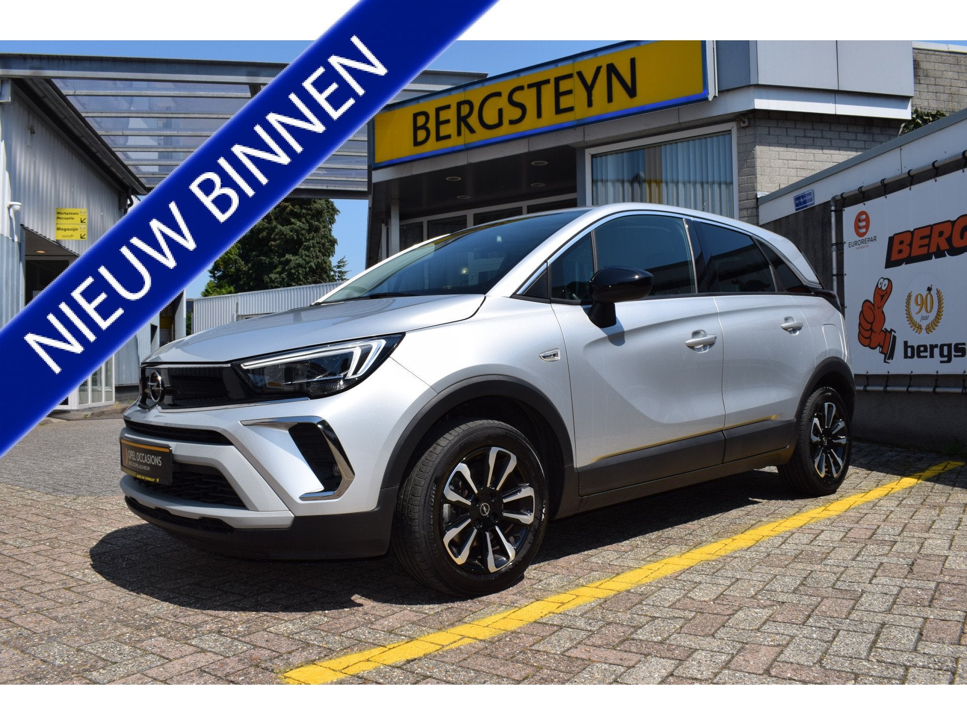 Opel Crossland 1.2 Turbo Elegance (bj 2024), Auto's, Voorwielaandrijving, 12 maanden, Gebruikt, 1199 cc