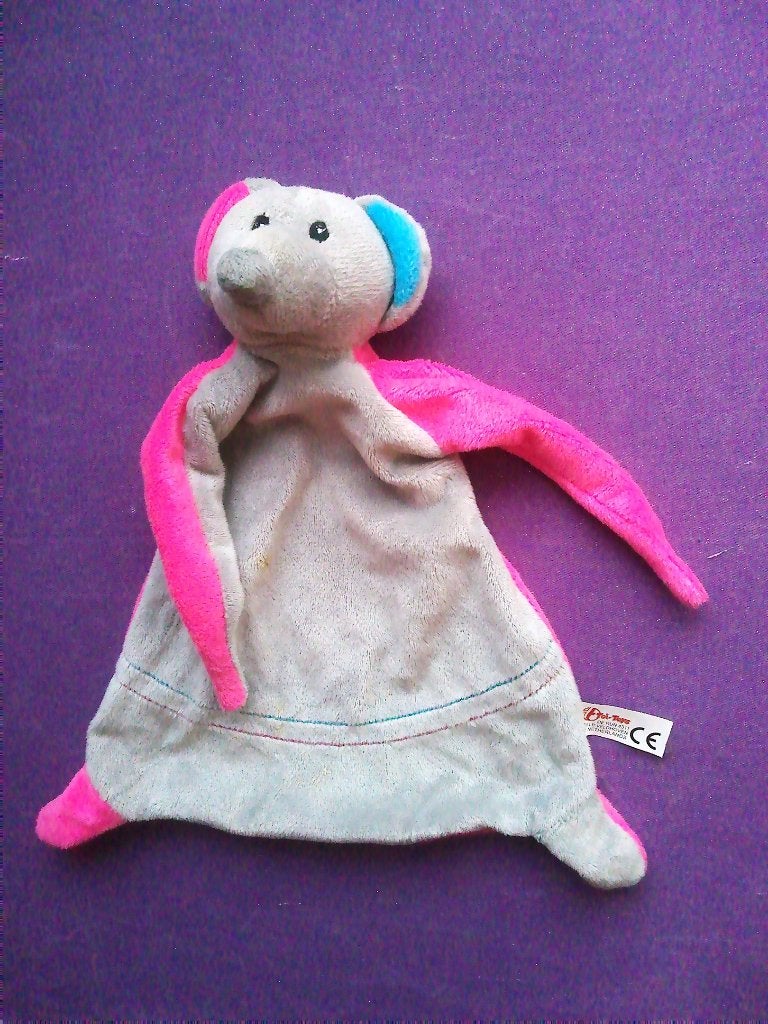 TOI-TOYS Knuffeldoekje MUIS MET LANGE ARMEN **Nieuw**, Ophalen of Verzenden, Nieuw, Muis, Met label