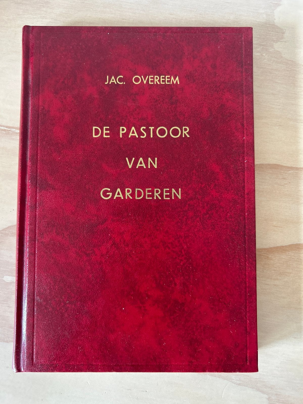 De Pastoor van Garderen - Jac. Overeem, Ophalen of Verzenden, Zo goed als nieuw, Nederland