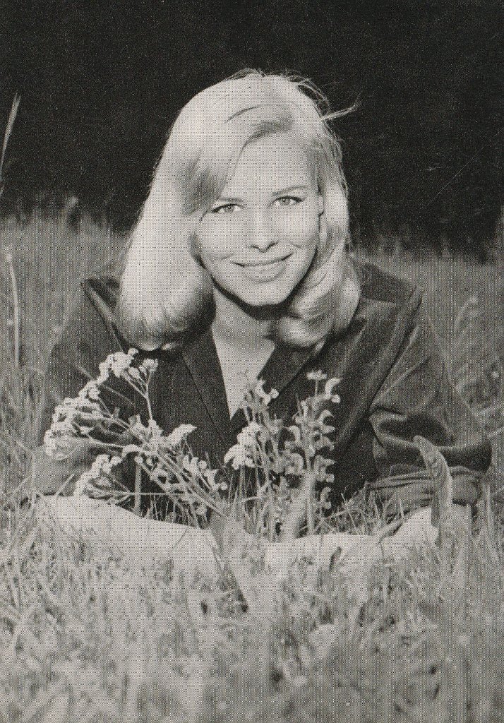 Oude Kaart Antje Geerk, Verzenden, 1960 tot 1980, Ongelopen, Sterren en Beroemdheden