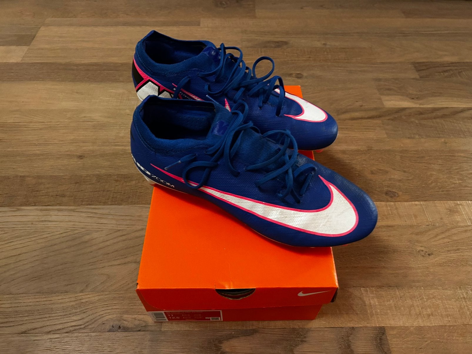 NIKE AIR ZOOM MERCURIAL VAPOR 16 PRO AG-PRO ATTACK, Ophalen of Verzenden, Zo goed als nieuw, Schoenen