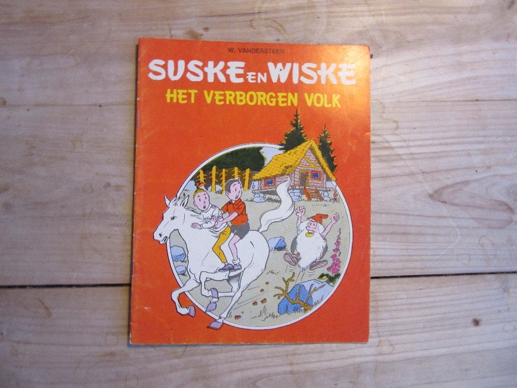Suske en Wiske - Het verborgen volk, Eén stripboek, Ophalen of Verzenden, Zo goed als nieuw