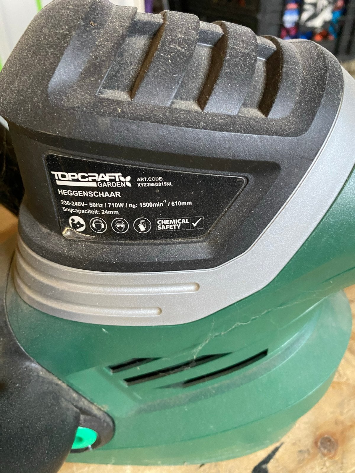 Topcraft Garden Heggenschaar - Elektrisch, Ophalen, Gebruikt, Elektrisch