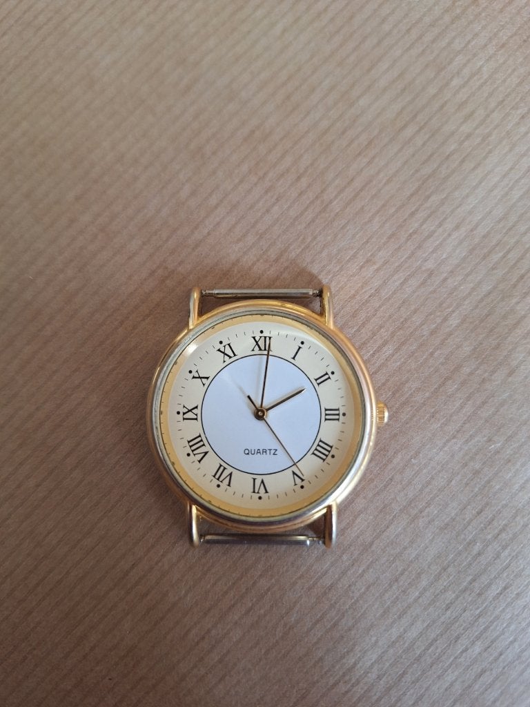 Quartz Horloge met Romeinse Cijfers, Ophalen of Verzenden