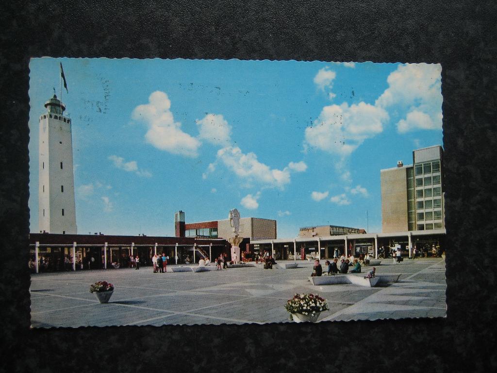 NOORDWIJK aan ZEE  Vuurtorenplein 1966, Ophalen of Verzenden, 1960 tot 1980, Zuid-Holland