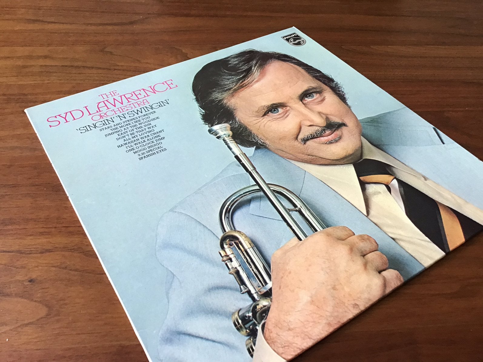 LP, SYD LAWRENCE, SINGIN N SWINGIN, PHILIPS 6308-230, Ophalen of Verzenden, Zo goed als nieuw, LP