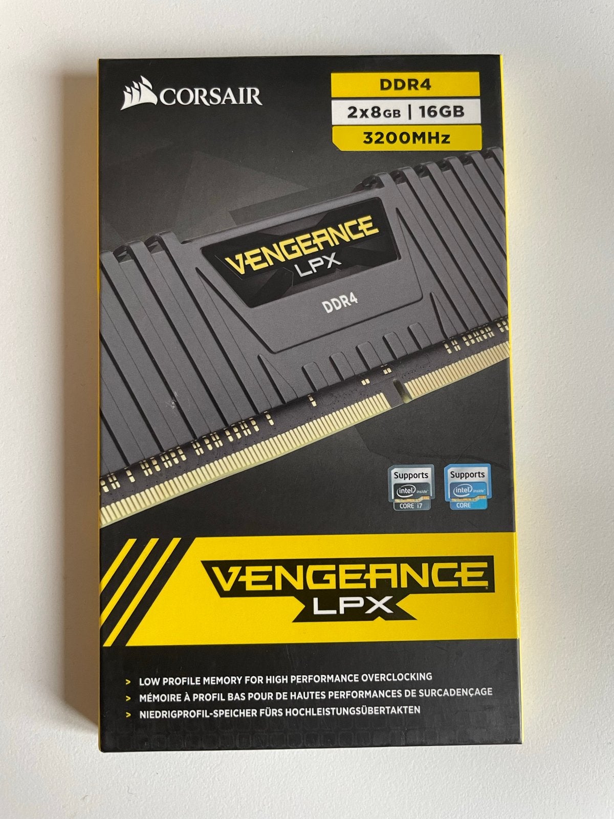 Corsair Vengeance LPX 16GB (2x8GB) DDR4 3200MHz RAM, Computers en Software, RAM geheugen, DDR4, Ophalen of Verzenden, Zo goed als nieuw