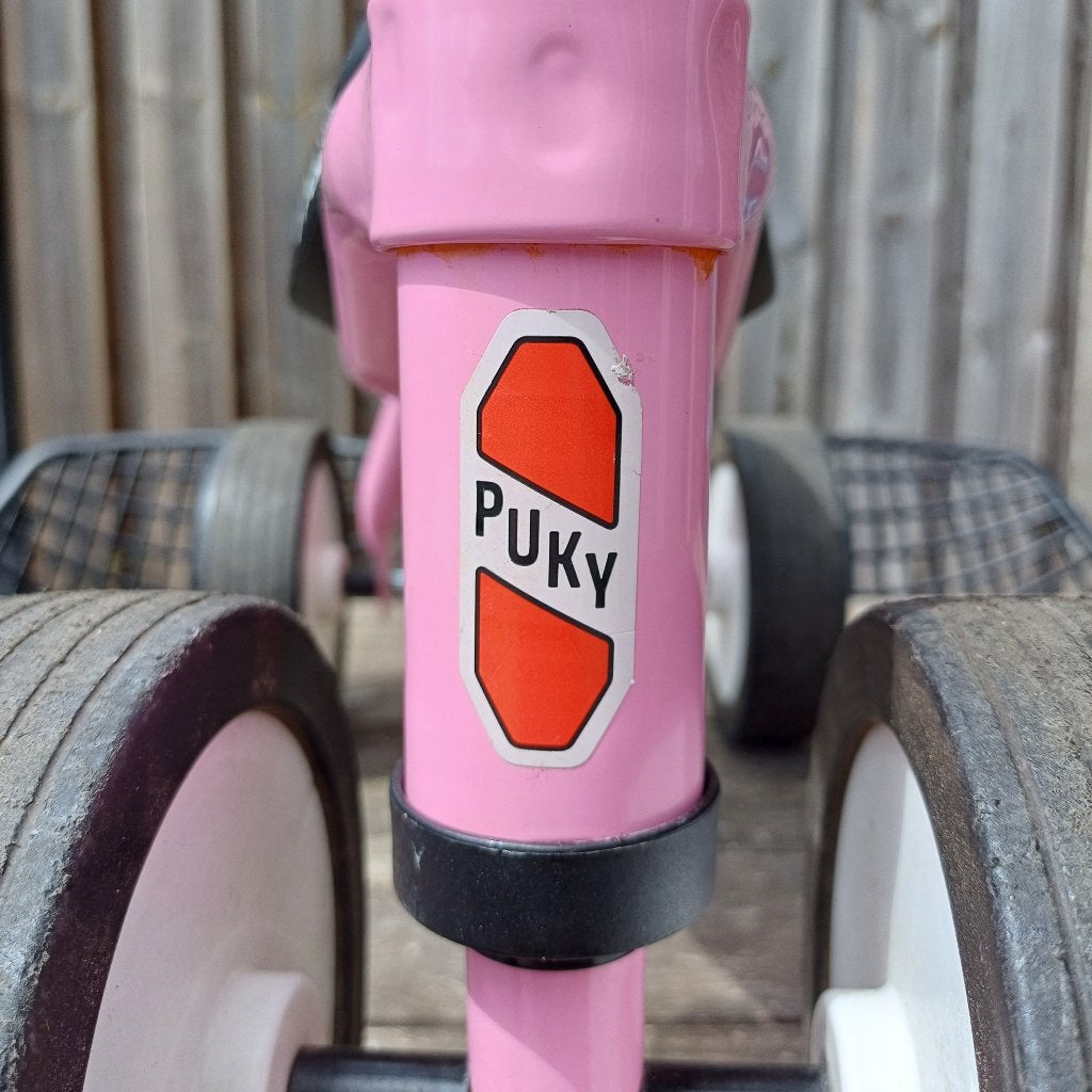 Roze pukylino loopfiets, Ophalen, Gebruikt, Loopfiets