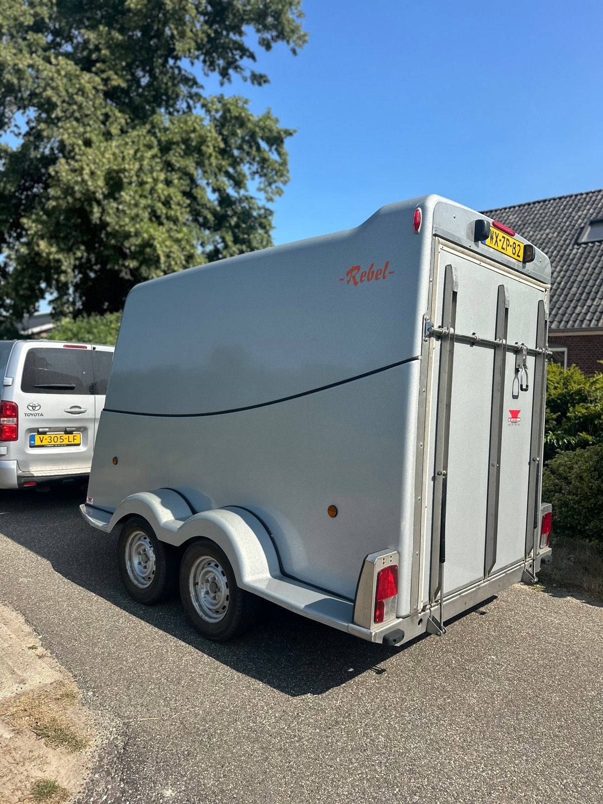 Dalery rebel polyester tralier topstaat !!!, Auto diversen, Aanhangers en Bagagewagens, Ophalen of Verzenden, Zo goed als nieuw