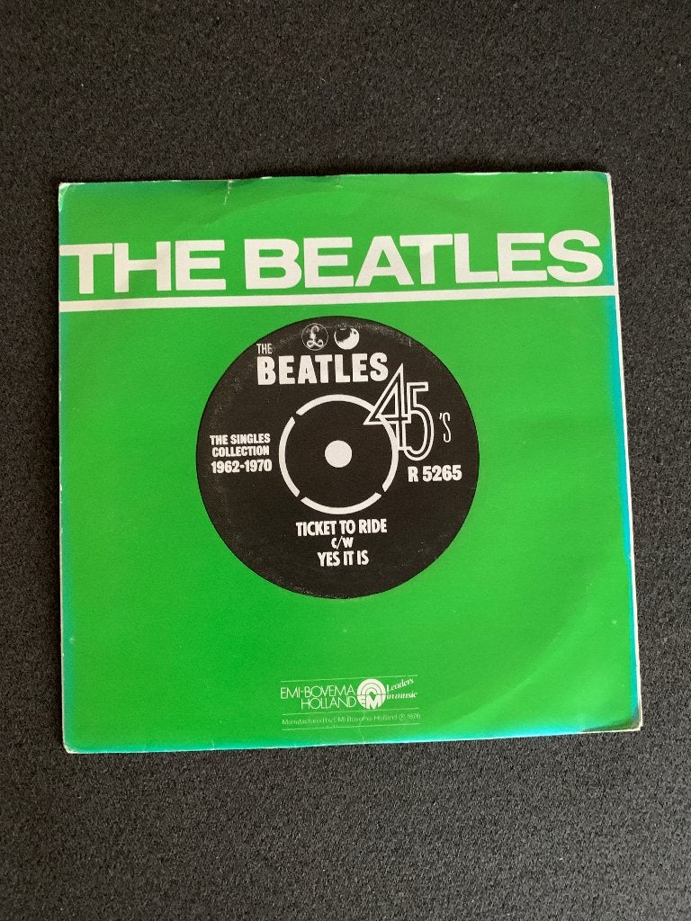 the beatles - ticket to ride, 7 inch, Ophalen of Verzenden, Zo goed als nieuw, Pop