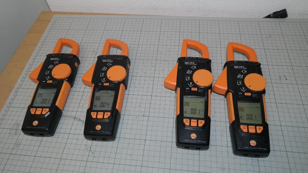 testo 770-2 TRMS clamp meter / multimeter /amperetang ac+dc, Testo, Multimeter, Testo, Ophalen of Verzenden