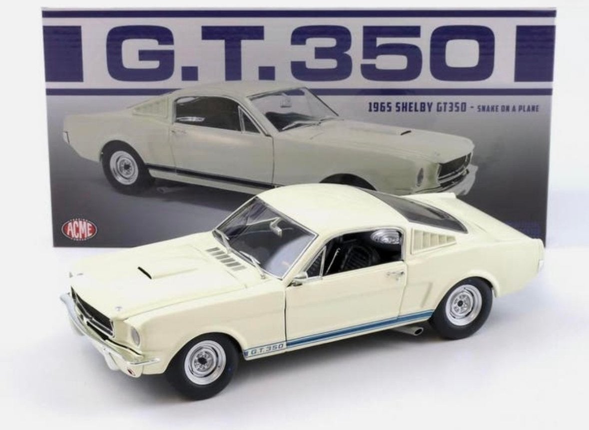 ACME 1965 Shelby GT350 Coupe Snake on a Plane, Ophalen of Verzenden, Zo goed als nieuw, Overige merken
