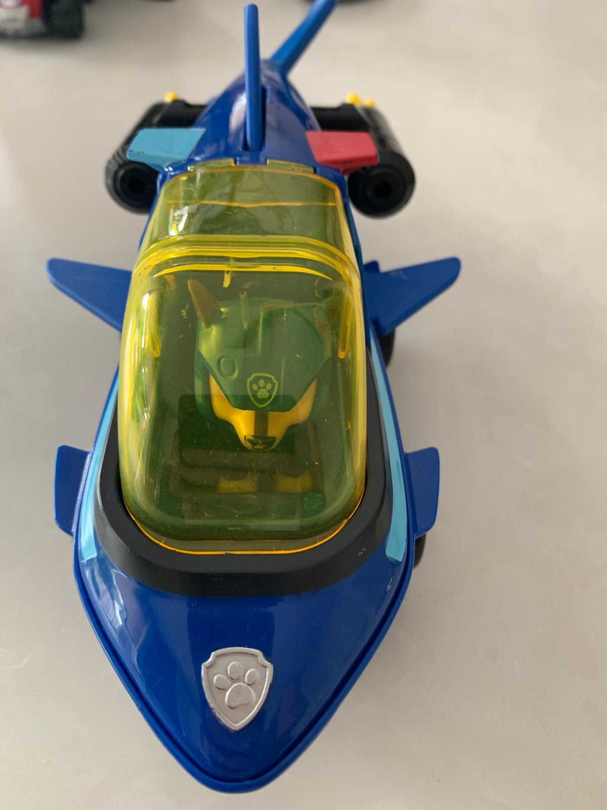 Paw Patrol aqua pups met schietoptie, Ophalen, Gebruikt