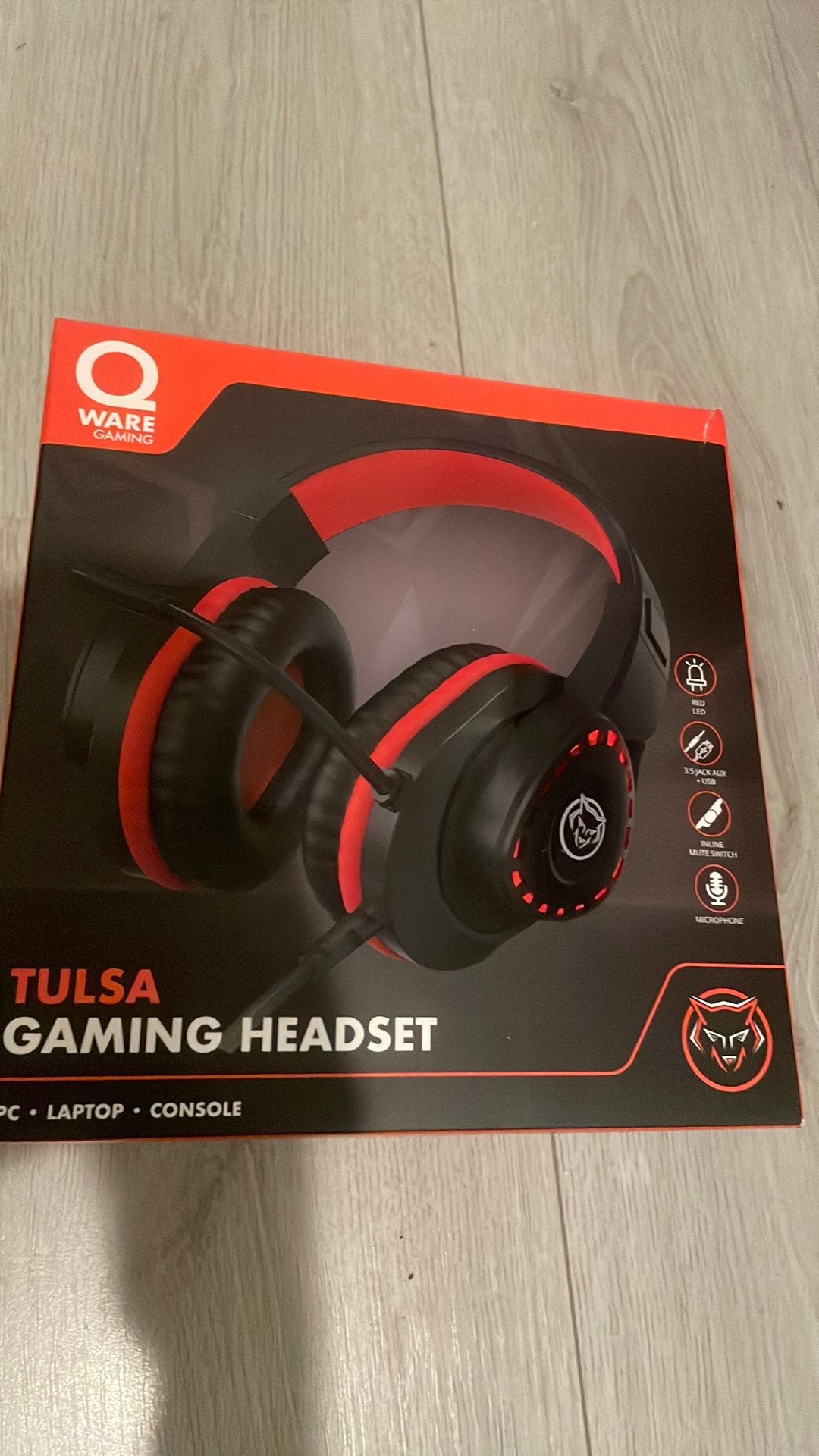 Tulsa gaming headset, Ophalen, Zo goed als nieuw, Overige merken