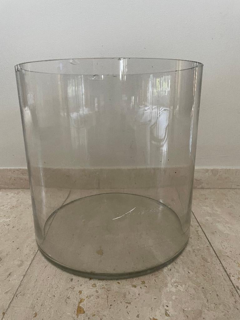 Grote ronde laboratorium bak (plantenbak/viskom?), Ophalen, Gebruikt
