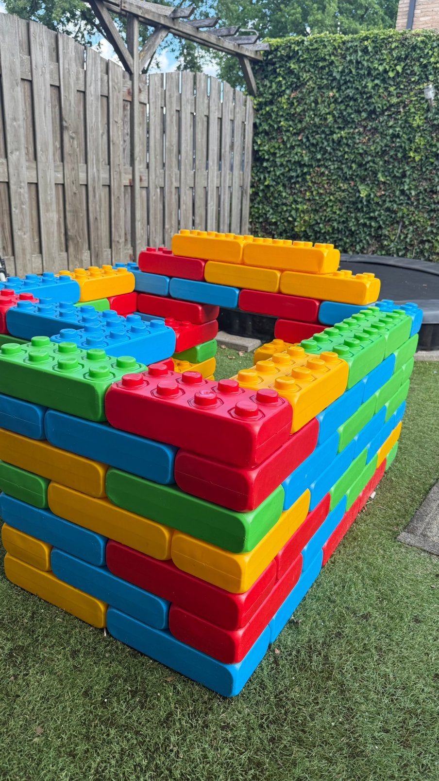 TE HUUR - 100 XL legoblokken, Ophalen, Zo goed als nieuw, Overige