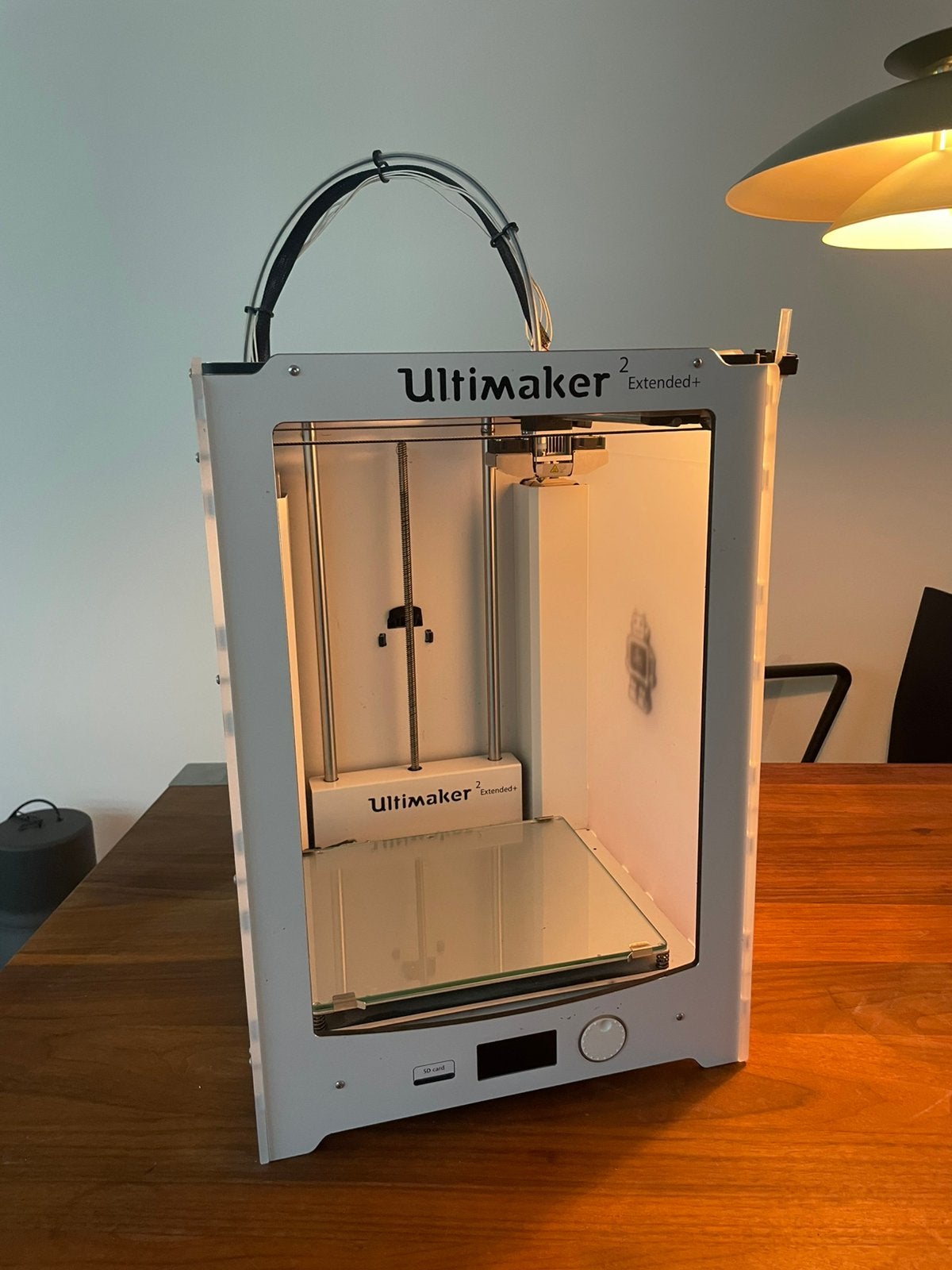 Ultimaker 2 Extended+ 3D-printer incl. 3 rollen filament, Computers en Software, Ophalen, Zo goed als nieuw