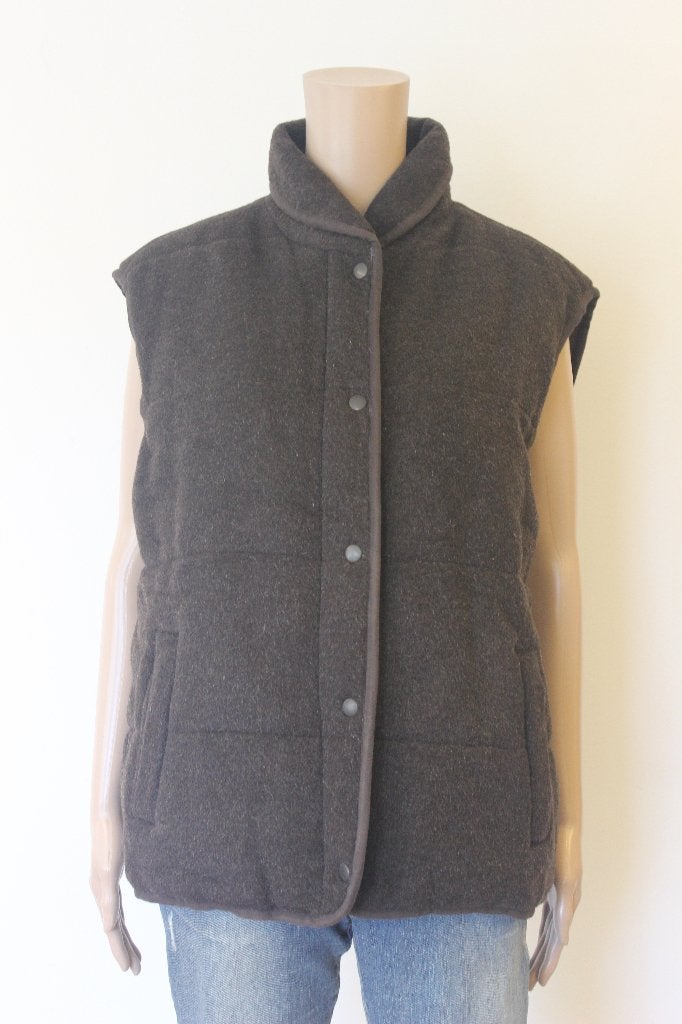 Marc O'Polo bruine wollen bodywarmer 46, Kleding | Dames, Bruin, ., Maat 46/48 (XL) of groter, Ophalen of Verzenden