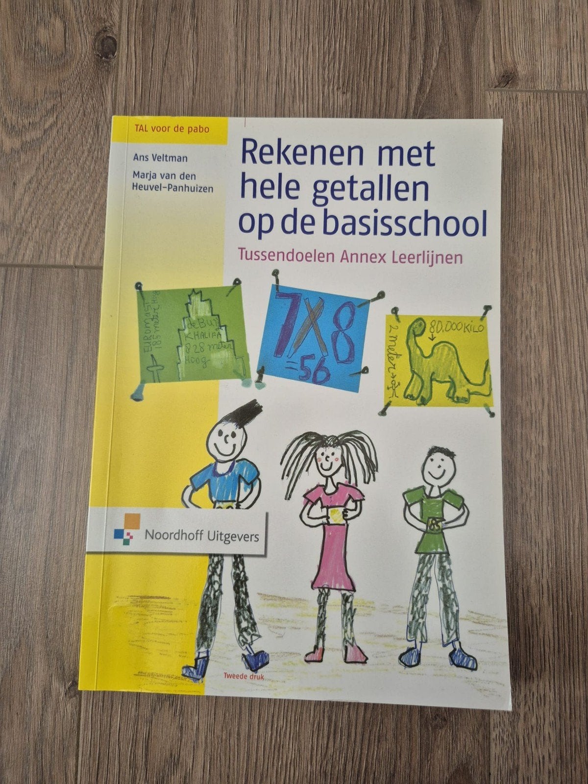 Rekenen met hele getallen op de basisschool - boek Pabo, Boeken, Ans Veltman, Marja van den Heuvel-Panhuizen, Zo goed als nieuw