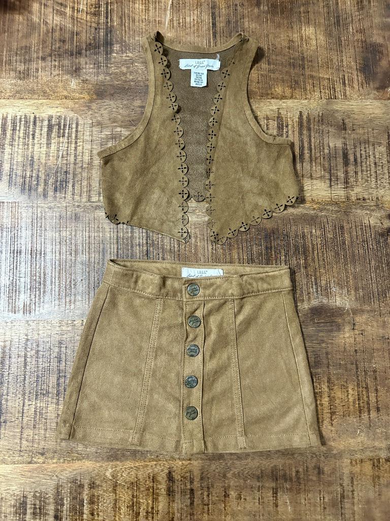 Logg Western look Setje maat 104, Gebruikt, Meisje, H&M, Ophalen of Verzenden