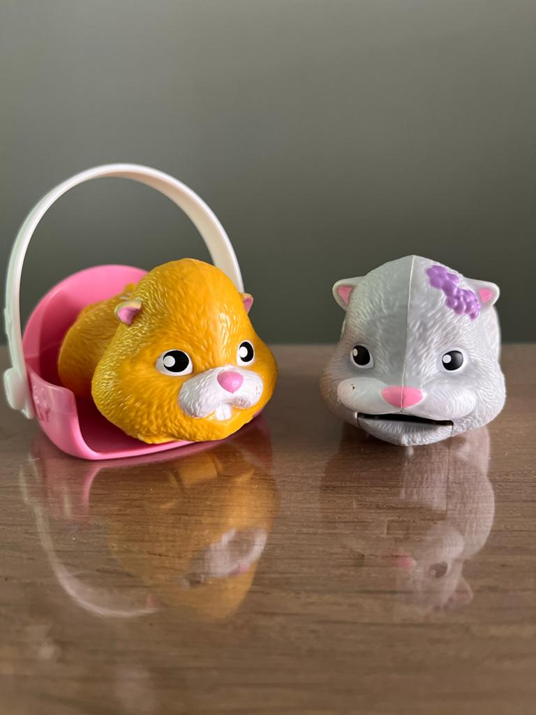 Leuke Zhu Zhu Pets hamsterfiguurtjes McDonald's Happy Meal, Ophalen of Verzenden