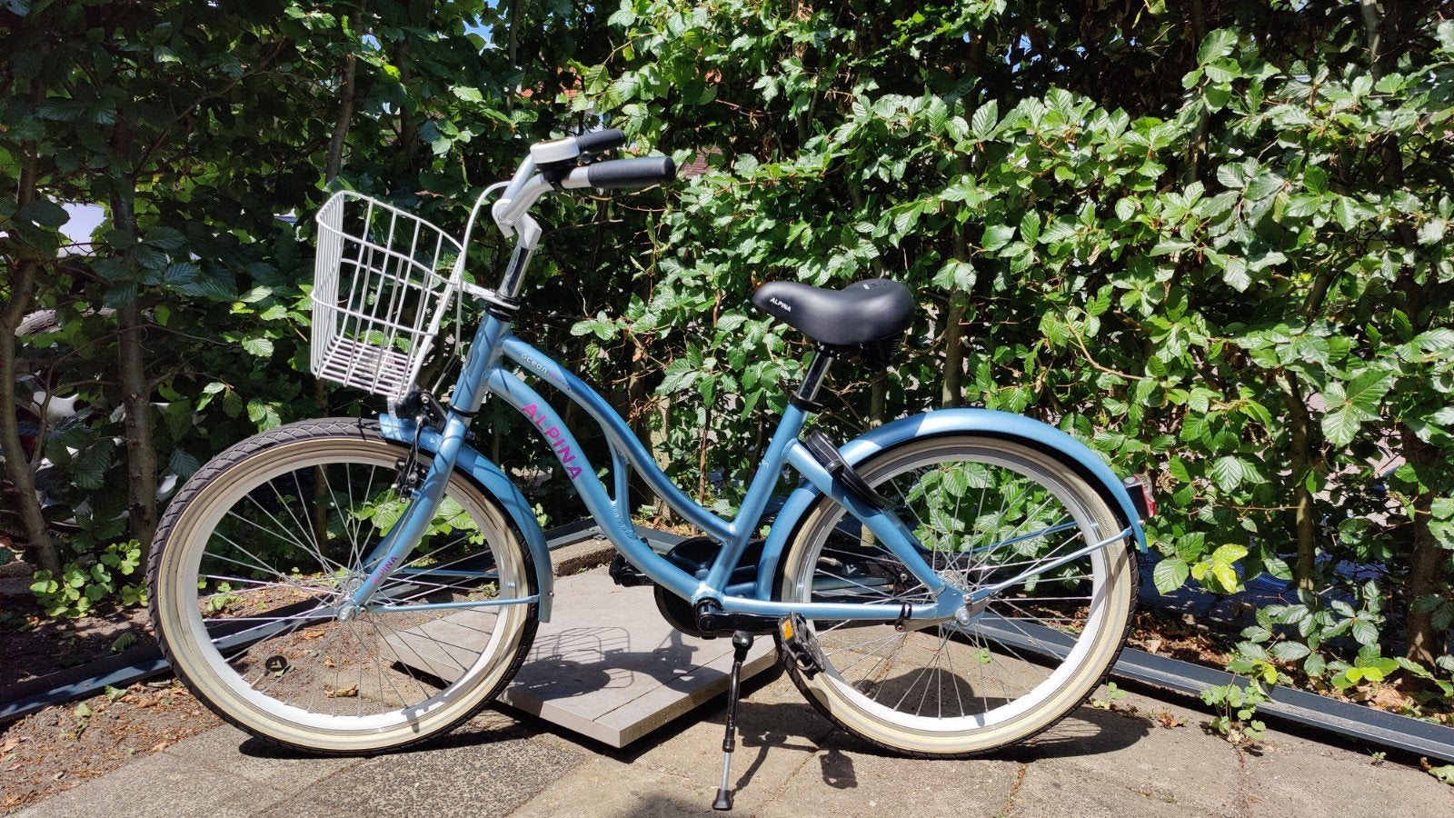 Alpina Ocean 22 inch Meisjesfiets in uitstekende staat!, Fietsen en Brommers, Fietsen | Meisjes, Ophalen, 22 inch, Alpina, Handrem
