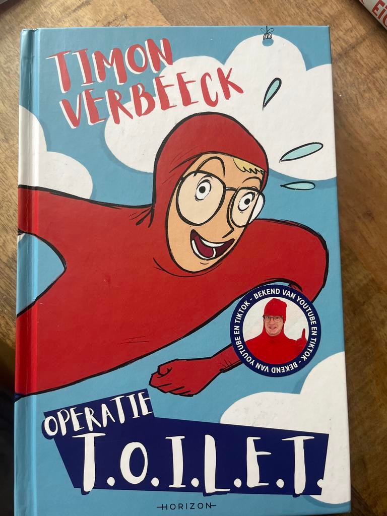 Timon Verbeeck - Operatie T.O.I.L.E.T. (Bekend van YouTube), Ophalen of Verzenden, Zo goed als nieuw, Fictie