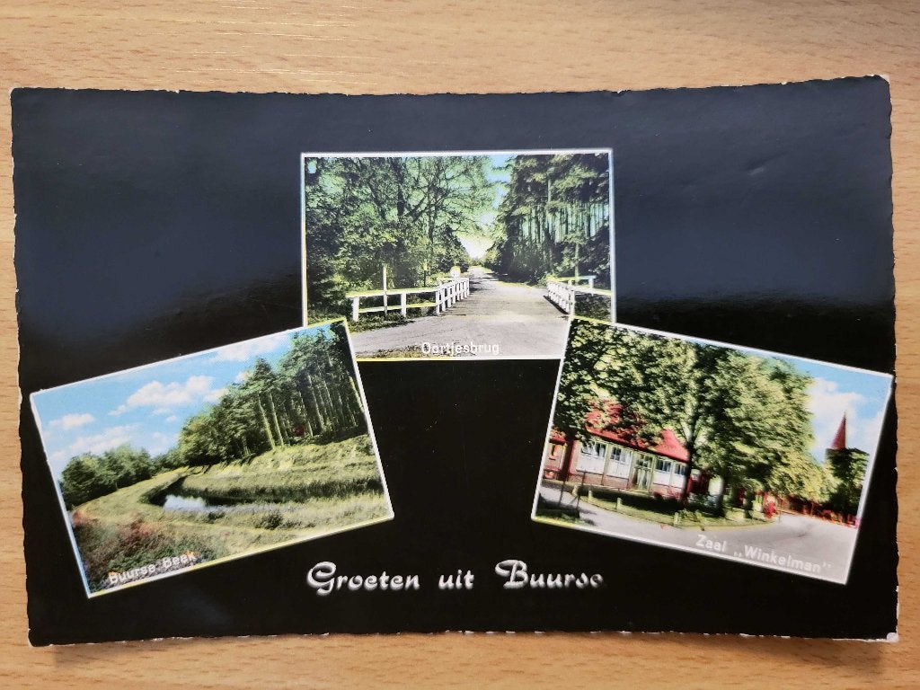 ansicht Buurse 1960 meerluik, Verzamelen, Ophalen, Voor 1920, Overijssel