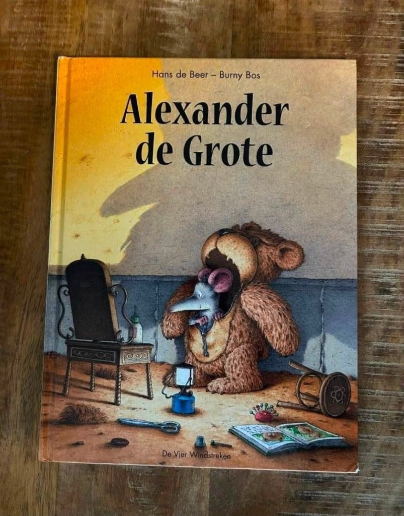 Alexander de Grote - Burny Bos en Hans de Beer - De Vier Win, Gelezen, Fictie algemeen, Jongen of Meisje, Ophalen of Verzenden