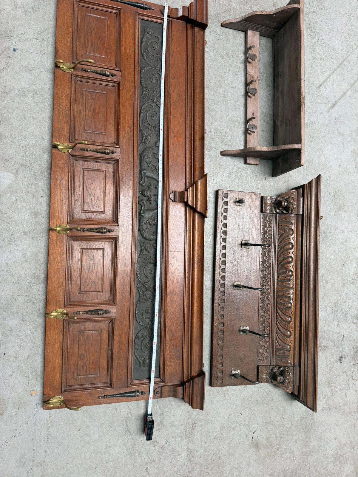 Kapstop 3 stuks, Ophalen, Zo goed als nieuw, Wandkapstok, Minder dan 100 cm