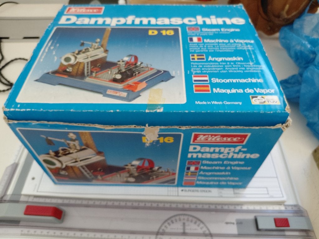 Stoommachine Wilesco D16, Ophalen of Verzenden