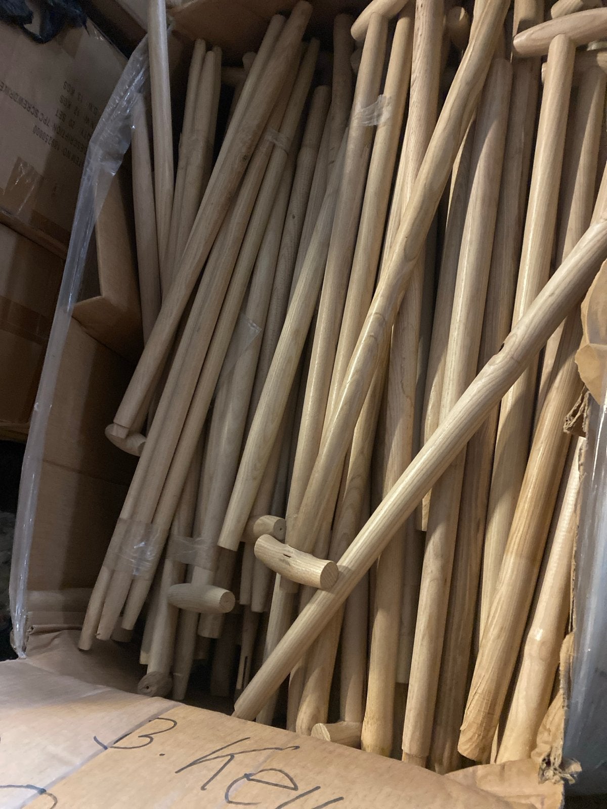 150x Nieuwe stelen voor tuingereedschap, Ophalen, Nieuw, Overige soorten