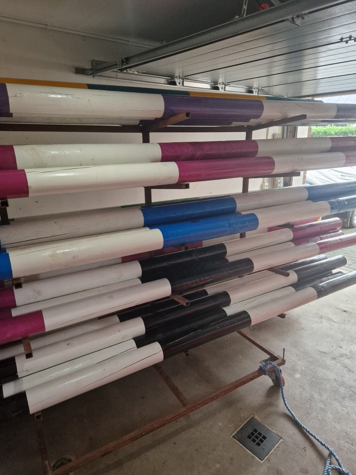 hindernis balken, Ophalen, 250 cm of meer, Balken