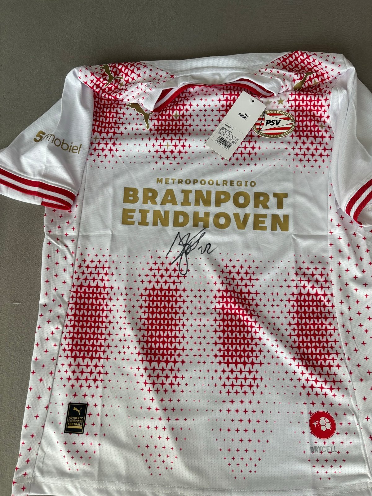 Jerdy Schouten Gesigneerd Voetbalshirt (Replica)- V.a. € 150, Maat M, Verzenden, Nieuw, Shirt