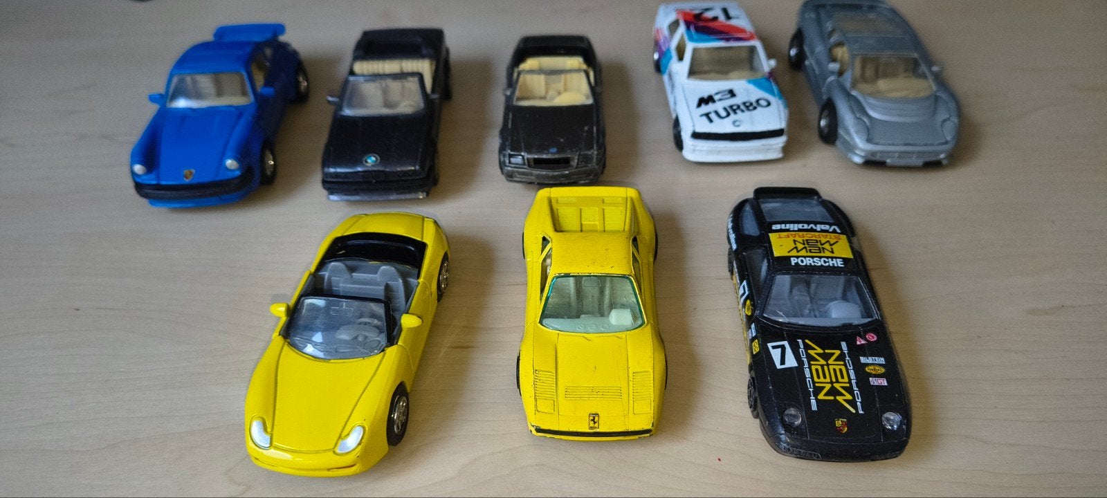 8 Modelauto's van Welly & Burago - Groter type, Ophalen of Verzenden, Gebruikt, Auto
