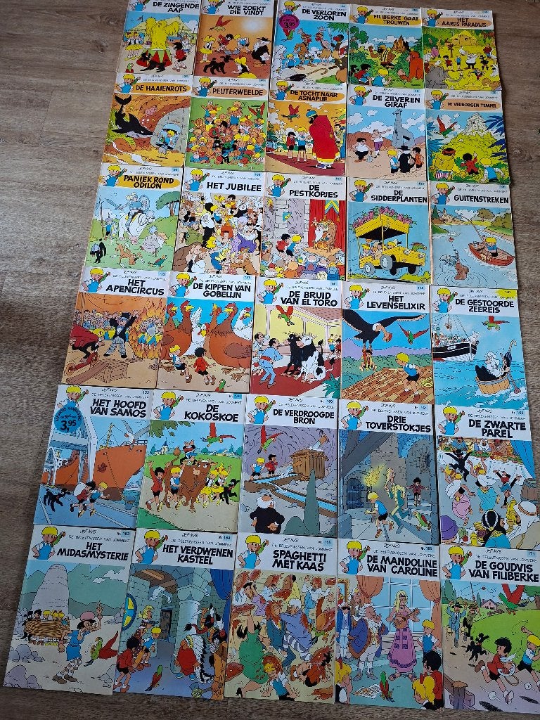 De belevenissen van Jommeke - 30 stripboeken - Jef Nys, Meerdere stripboeken, Ophalen of Verzenden, Gelezen, Jef Nys