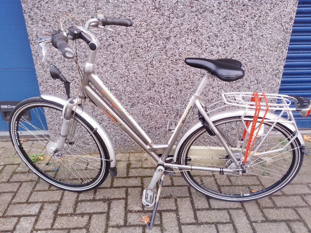 Gazelle Chamonix fiets met de fietscomputer Technisch top!, Ophalen, Versnellingen, Gazelle, Trommelrem