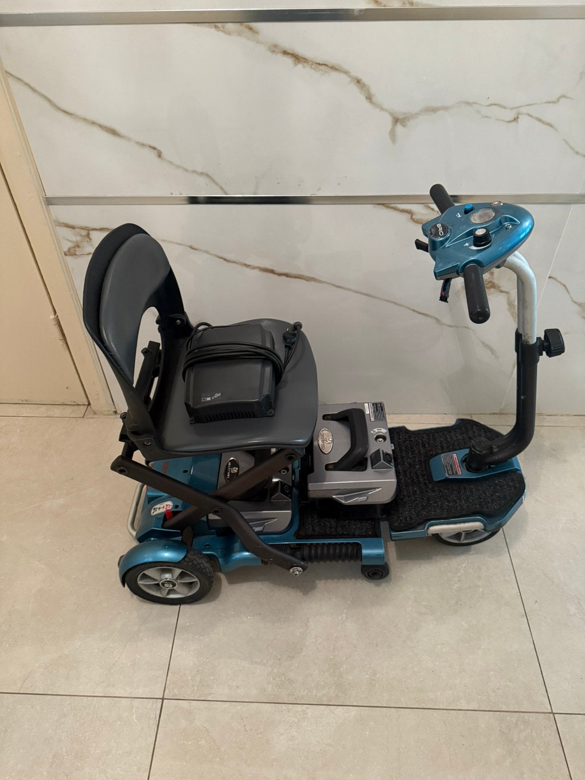 Opklapbare scootmobiel brio te koop, Fietsen en Brommers, Ophalen of Verzenden, Zo goed als nieuw