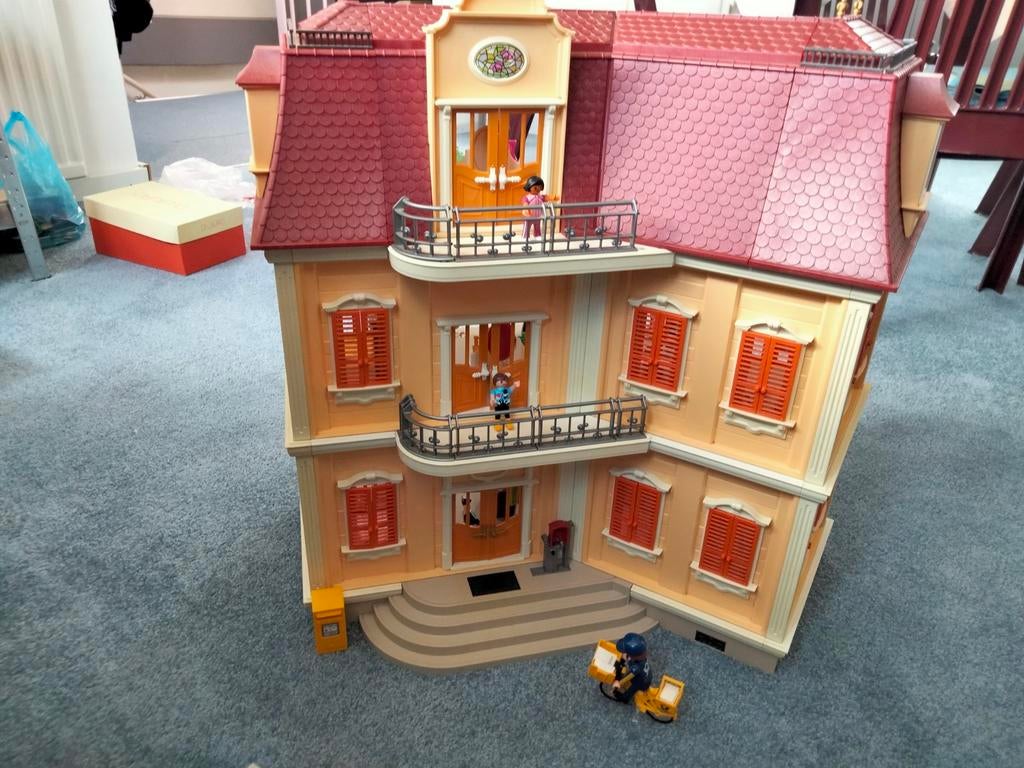 Zeer groot herenhuis van Playmobil., Kinderen en Baby's, Speelgoed | Playmobil, Ophalen of Verzenden, Zo goed als nieuw