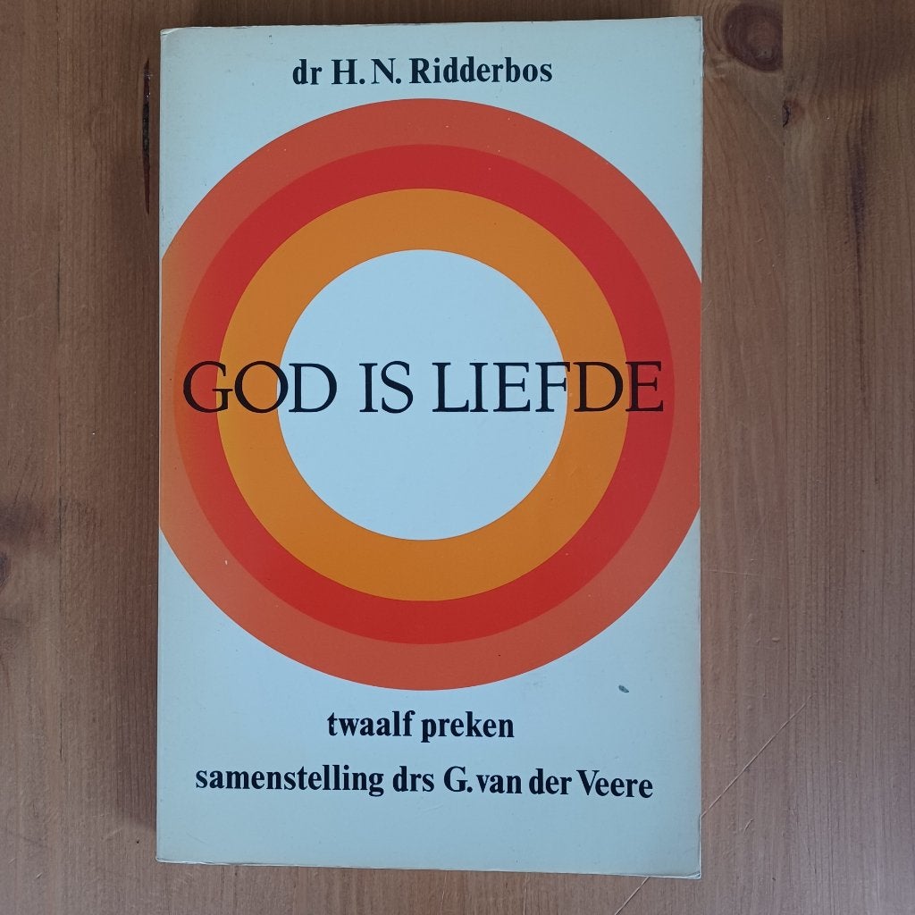 God is liefde - twaalf preken van dr. H.N. Ridderbos, Gelezen, Christendom | Protestants, Ophalen of Verzenden, Dr. H.N. Ridderbos / drs. G. van der Veere