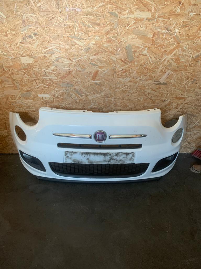 Fiat 500 S Bumperset (Voor en Achter) met Side Skirts, Ophalen, Gebruikt, Voor, Bumper